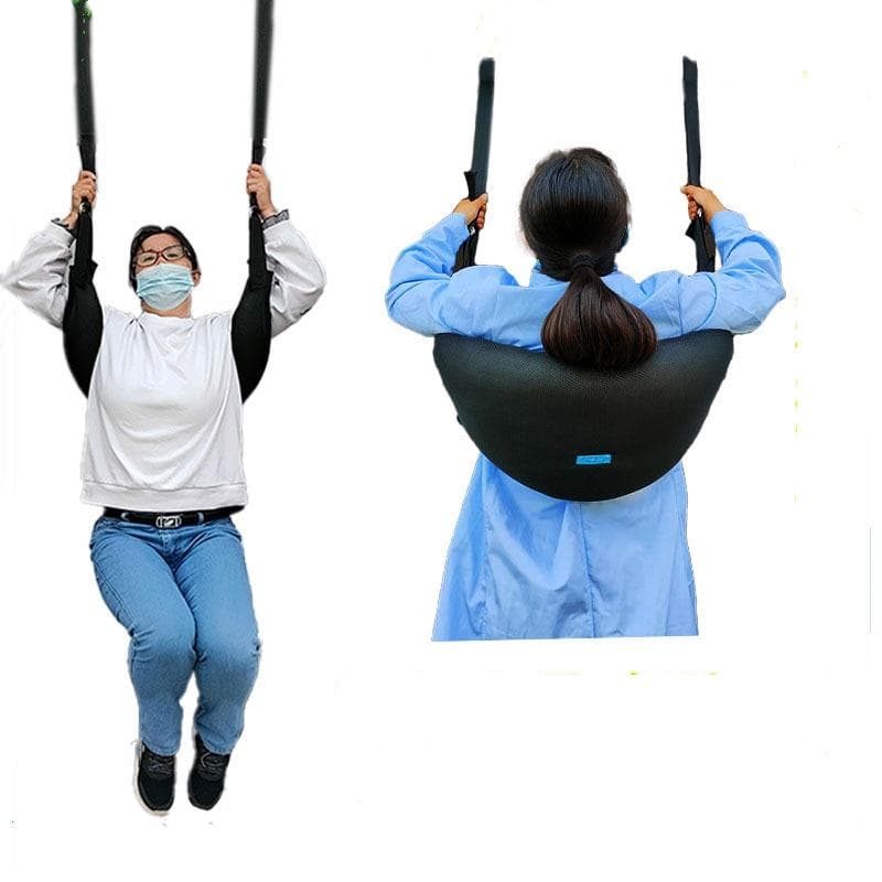 Imbracatura per cintura divaricatore per vertebra lombare appesa barra orizzontale tenditore per barella cinghia per riabilitazione della colonna vert
