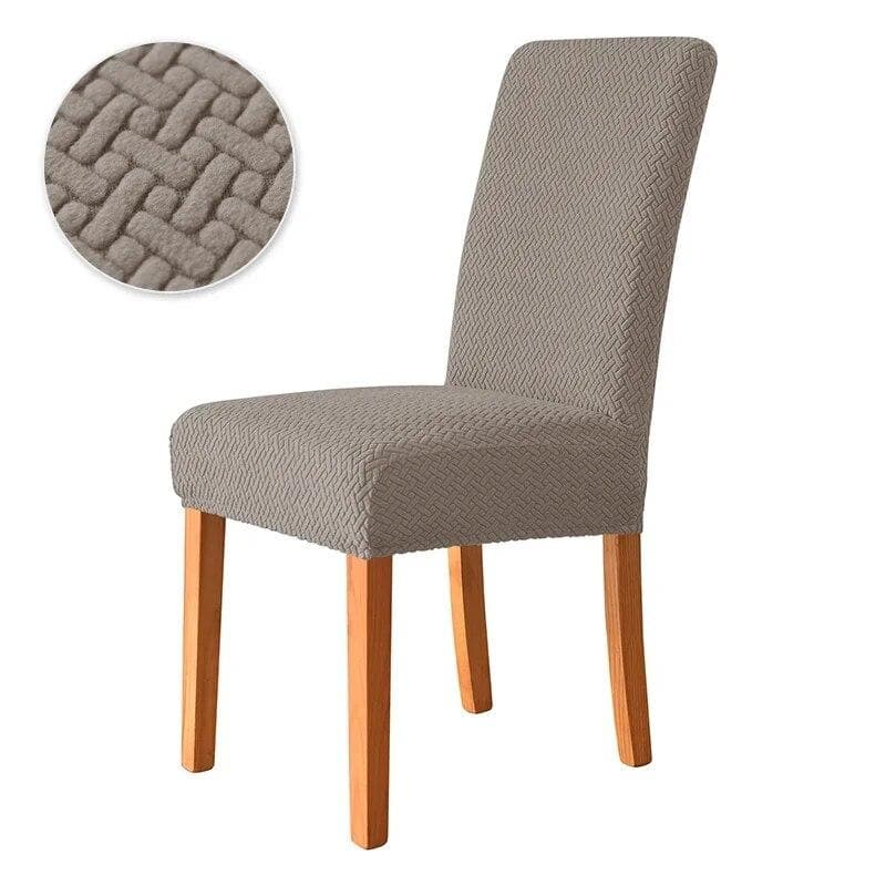 1/2/4/6 Pezzi Coprisedia Elasticizzati per Sala da Pranzo, Coprisedili Universali Elasticizzati Jacquard per Sedia da Pranzo Cucina Matrimonio Banchet