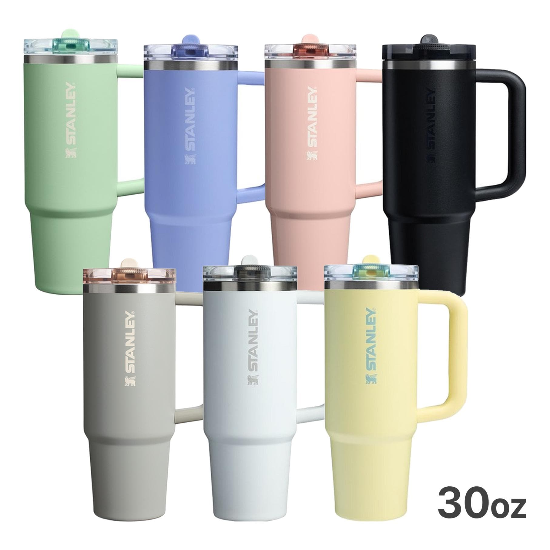 Bicchiere Stanley Quencher Pro Tour con Cannuccia a Flip 887ml (13 Opz.)