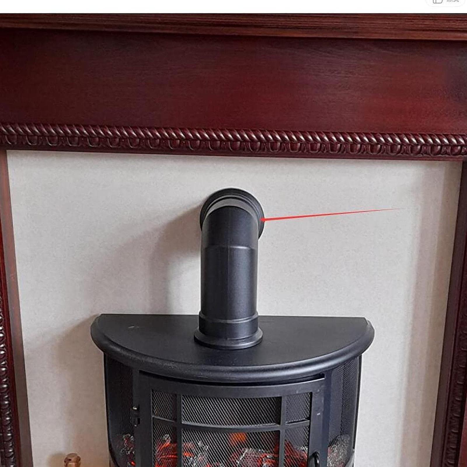 Collare Decorativo per Tubo Canna Fumaria, Parte, Sostituzione Stabile, Pratico, Comodo,