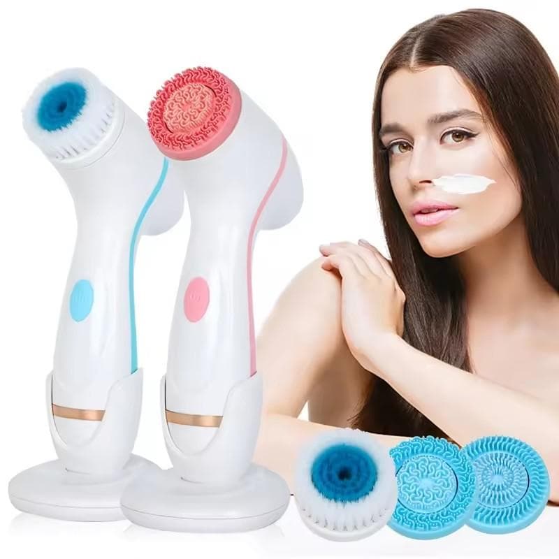 NUOVA spazzola detergente Sonic Nu Face Spazzola rotante detergente Galvanica Facial Spa System può pulire in profondità e rimuovere i punti neri