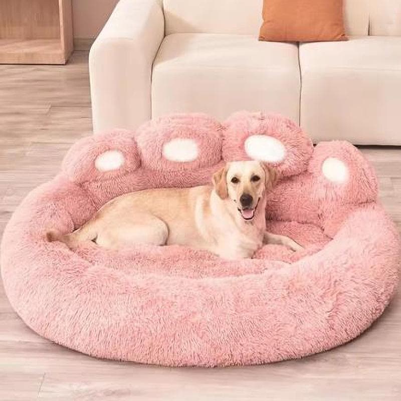 Cuccia per cani Inverno Gatto Animale Domestico Divano Carino Forma Zampa di Orso Confortevole Letti per Dormire Animali Domestici Piccola Media Grand