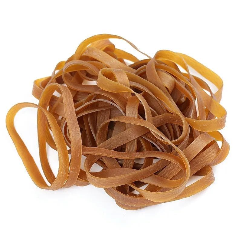 Fasce Elastiche in Gomma Misura 120*5/10mm 50/30/20/10 Pezzi Extra Spesse Larghe Forti Elastiche per Sopravvivenza Campeggio Ciclismo Pesca