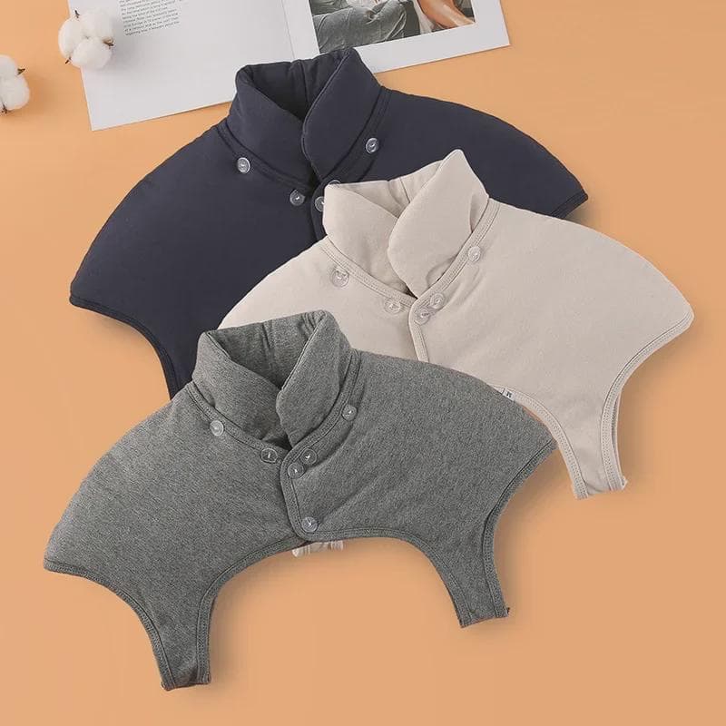 Scalda spalle e collo unisex in velluto caldo per dormire cm