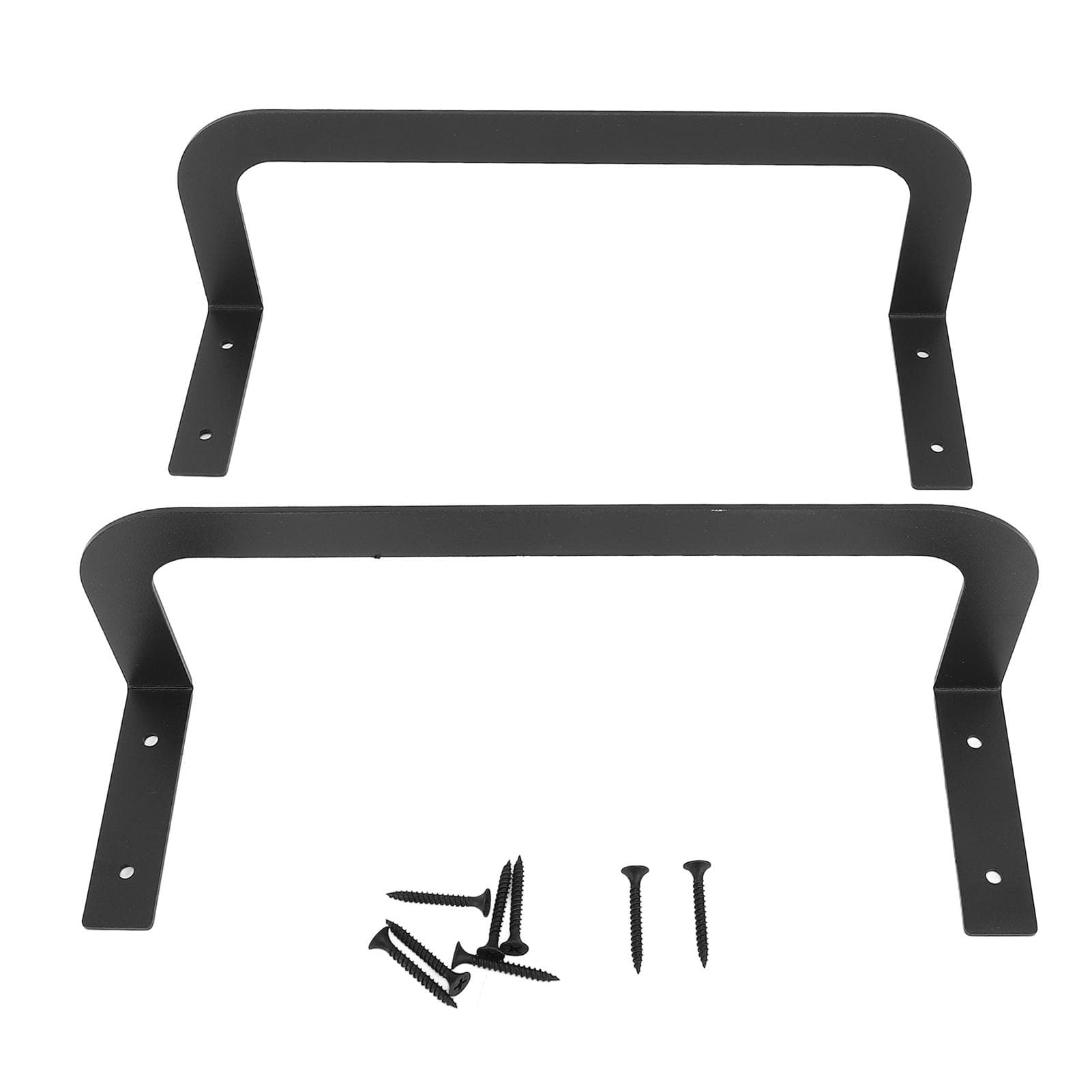2 PEZZI Staffa Barra di Ritenzione Materasso Acciaio Antiscivolo Stabilizzatore Ferma Scivolo per Letto Camera da Letto Nero