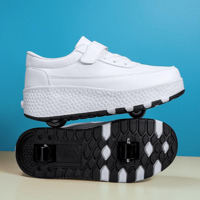 Nuove Scarpe Runaway LED Ricaricabili Scarpe a Rotelle Uomo e Donna Bambini Adulti Scarpe a Rotelle Pattini a Rotelle 33