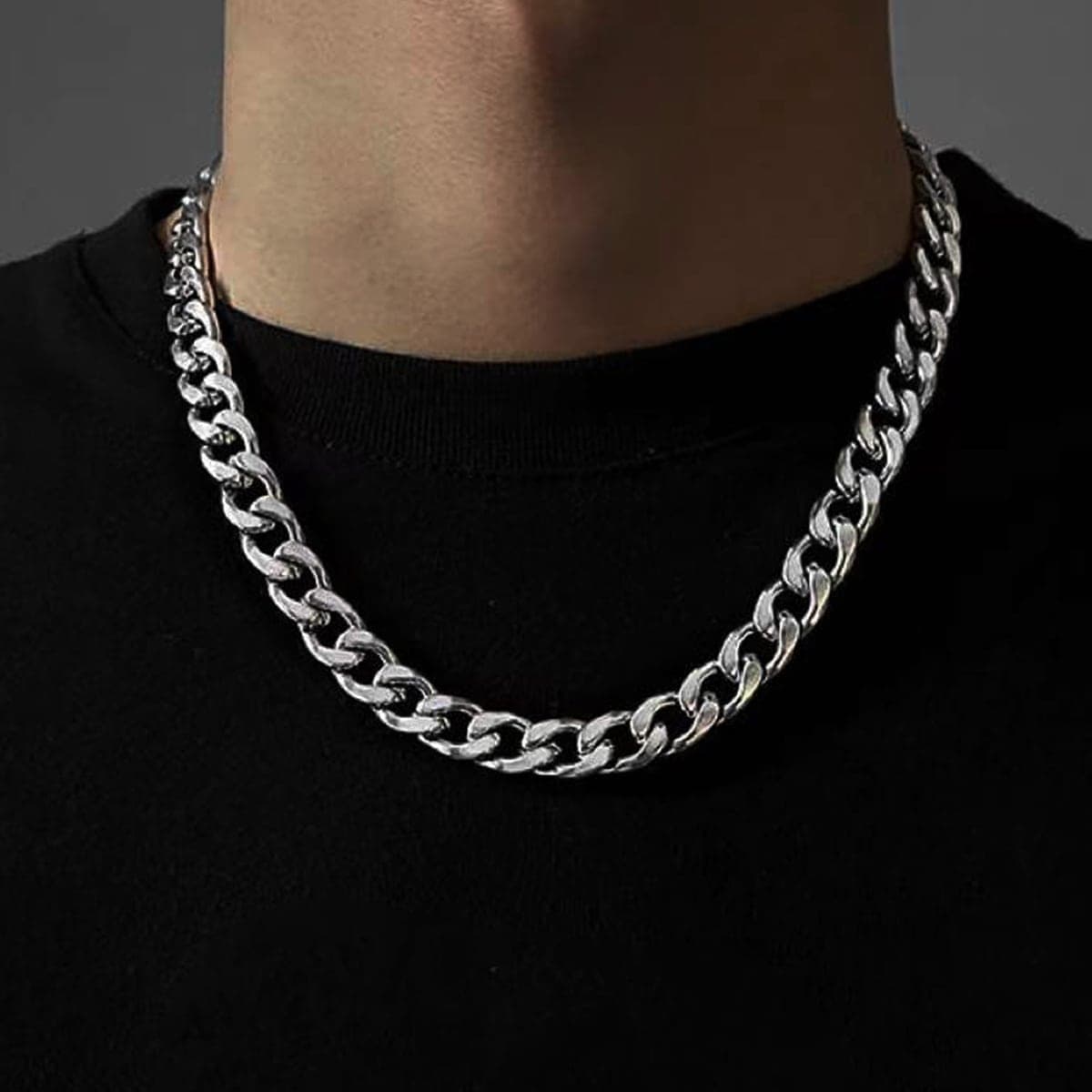 Uomo Collana a catena minimalista