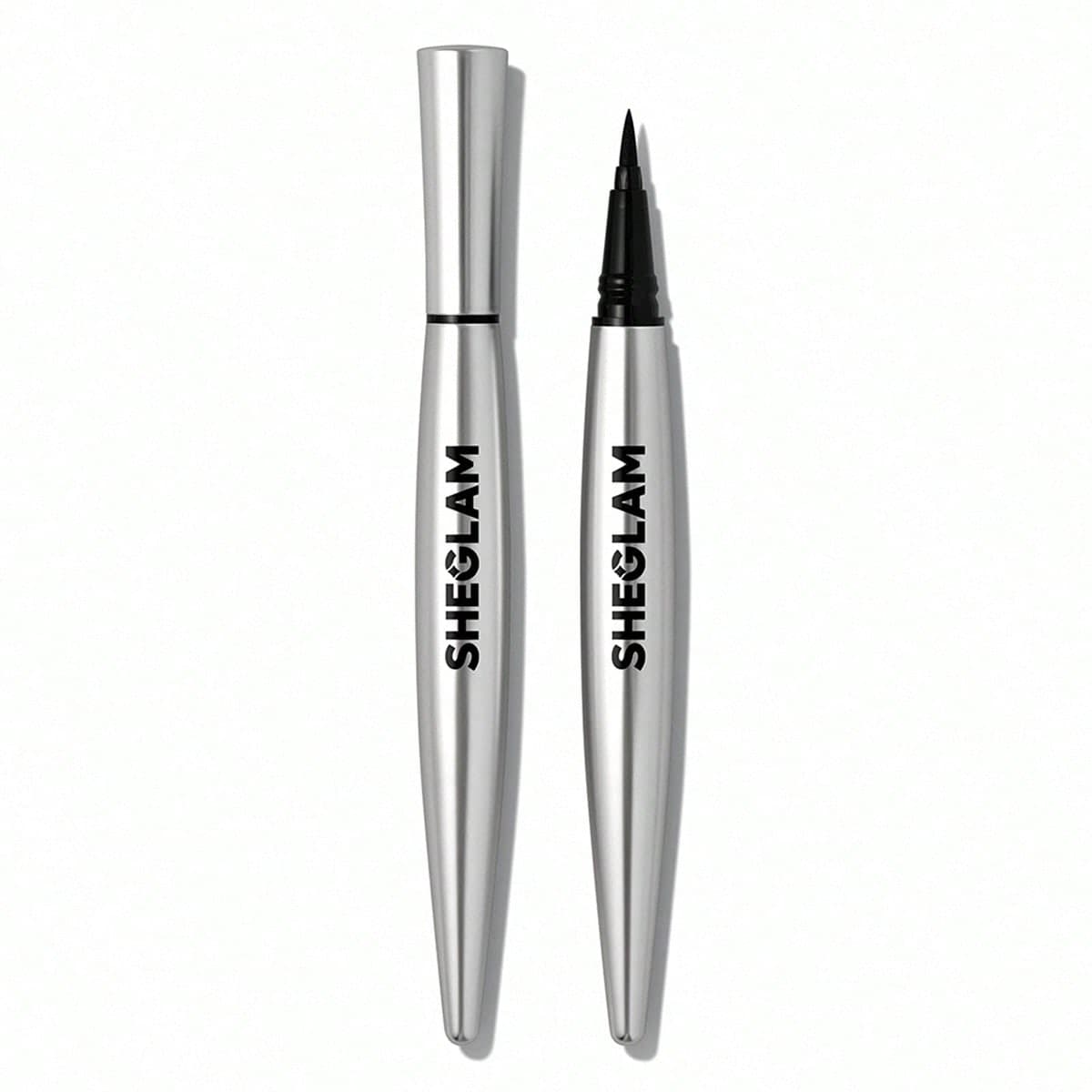 Eyeliner liquido impermeabile senza interruzioni, matita eyeliner nera opaca altamente pigmentata, ad asciugatura rapida, ultra-fine, impermeabile e