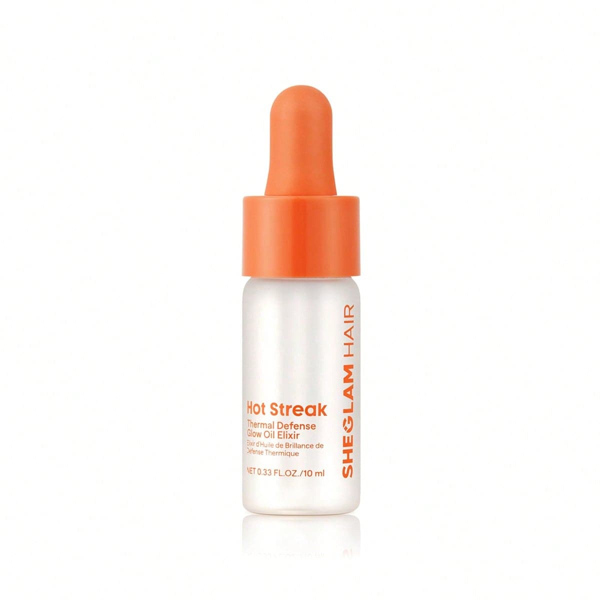 Hot Streak Thermal Defense Glow Oil Elixir-10ml/0.3Fl Oz,Olio essenziale per la cura dei capelli,Siero olio idratante al profumo di rosa per un