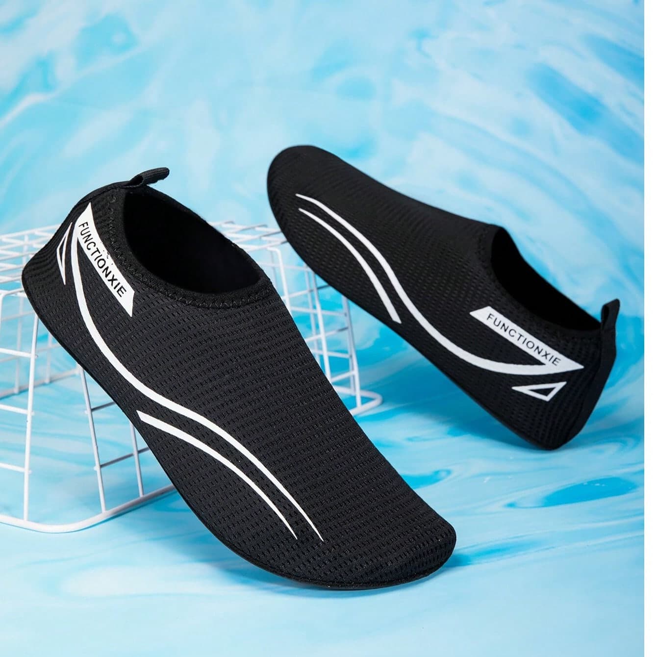 Scarpe acquatiche per coppie Inkach, scarpe da fitness indoor, scarpe da yoga traspiranti e ad asciugatura rapida, scarpe da acqua per spiaggia,