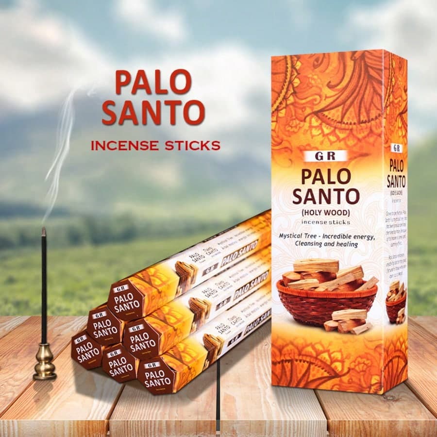 Palo Santo, Confezione di Bastoncini di Incenso di Salvia Bianca - 20 pezzi in Scatola Piccola | Fragranza a Base Vegetale, Senza Piume | Profumi