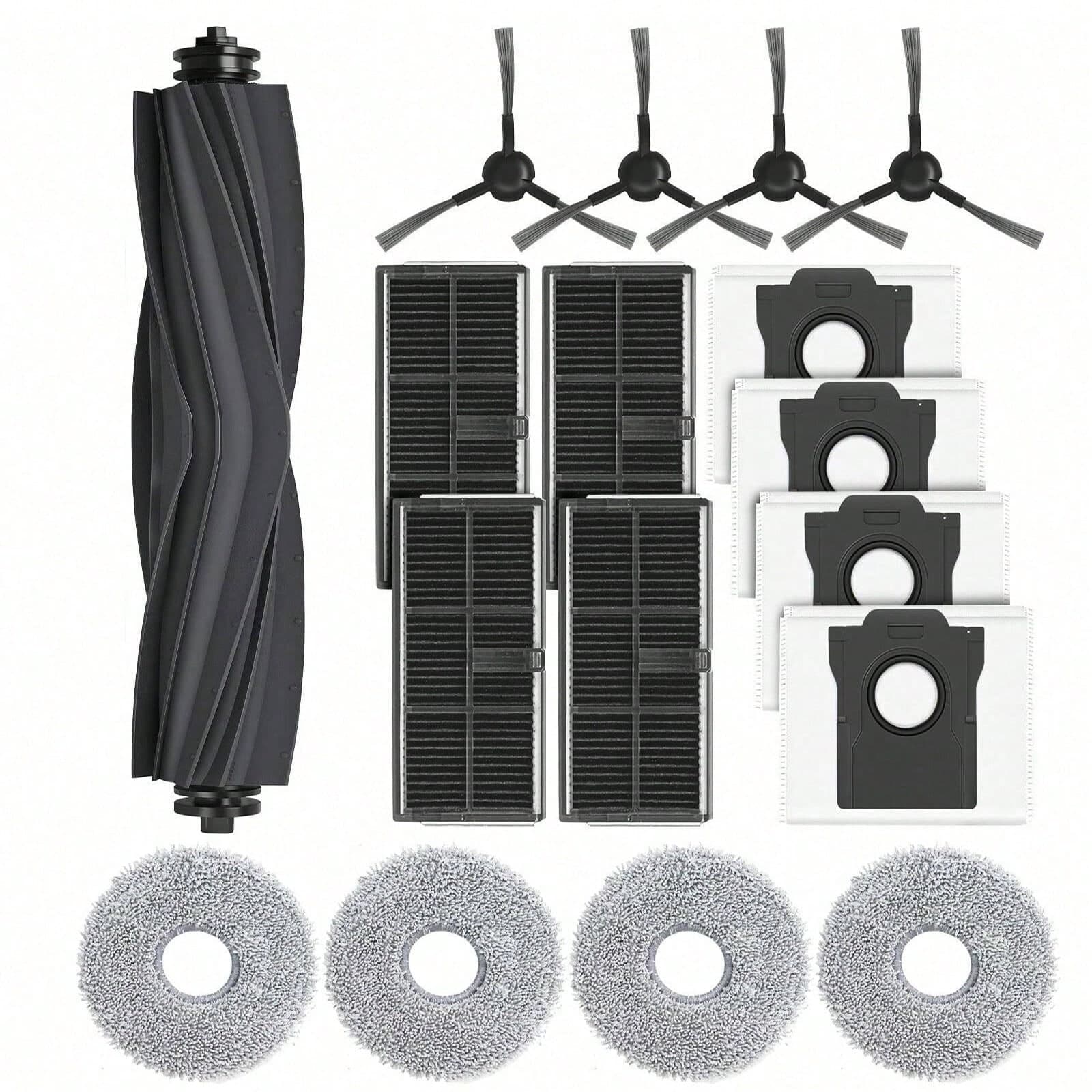 Accessori per L10s Pro Ultra Heat / L10s Ultra Gen 2, e parti di ricambio per aspirapolvere robot Mova E30 Ultra / X30 Ultra, inclusi sacchetti per la