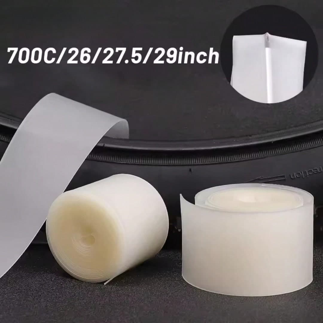 2 pezzi Fodera antiforatura in TPU, adatta per pneumatici da bicicletta da 700C, 26/27.5/29 pollici, protezione per camera d'aria, accessori in gomma