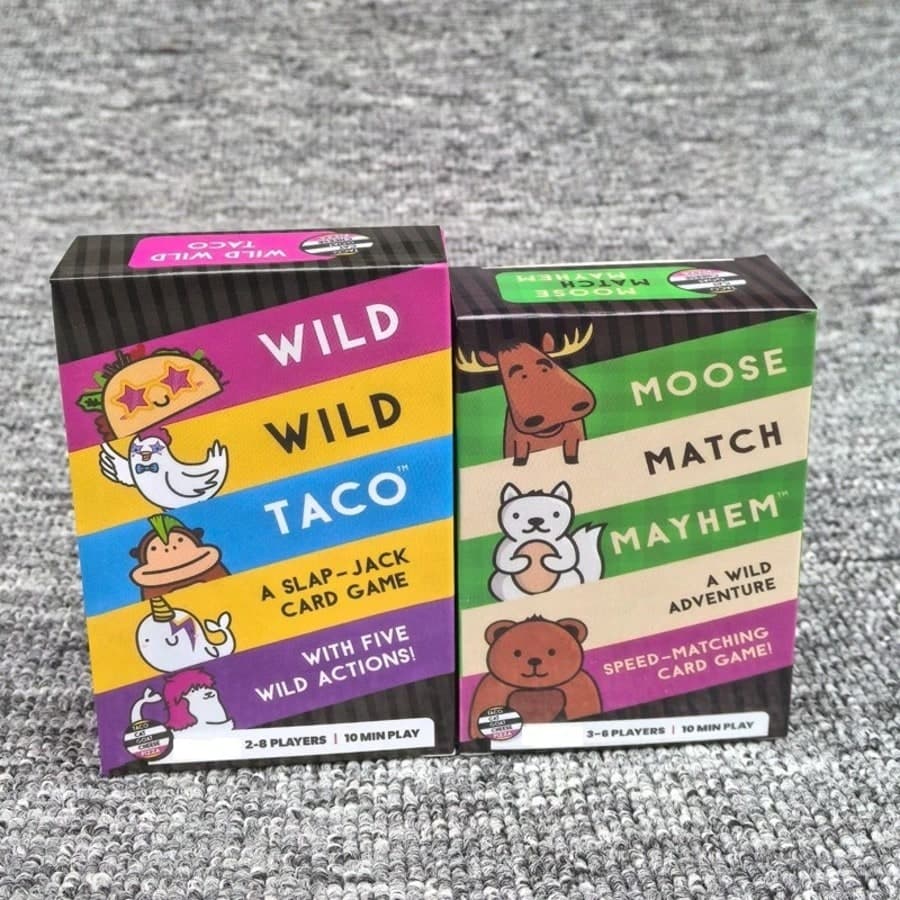Gioco di abbinamento Wild Taco&Avalanche Camel - Un divertente gioco di carte per la famiglia che include giochi di carte casuali e divertenti, giochi