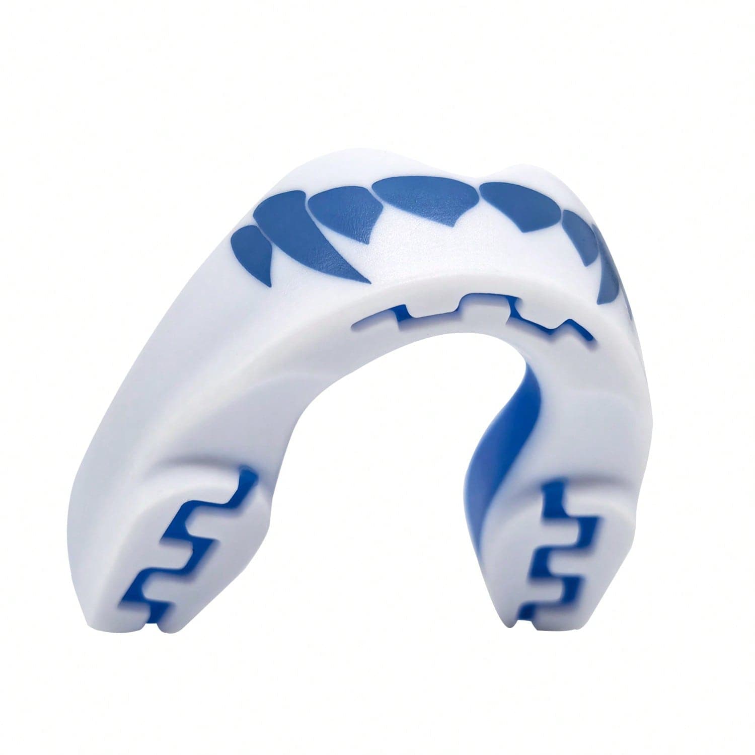 1 Paradenti Blu E Bianco Per Calcio, Basket, Hockey Su Prato, Mma, Boxe, Jiu-jitsu, Adulti E Giovani