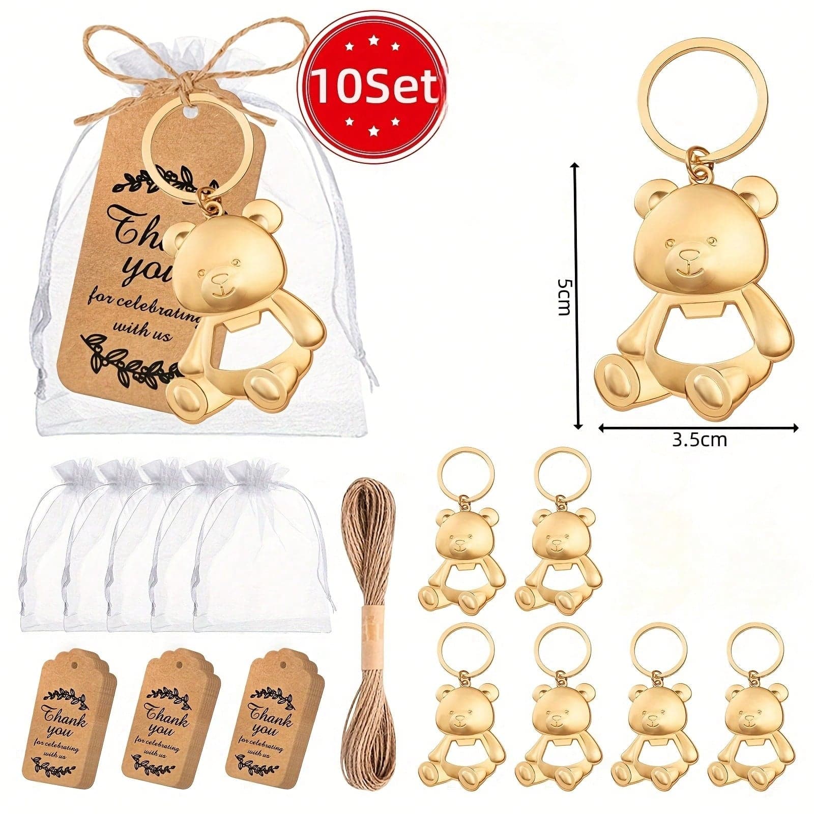 Set da 4/6/9/10/12/15 pezzi di spazzole per biberon e accessori | Perfetto regalo di ringraziamento per gli ospiti del festa di nascità | Regalo