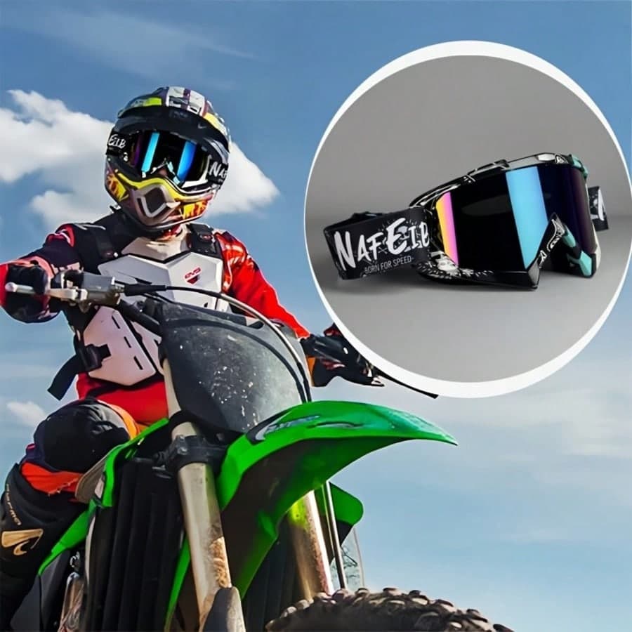 1 Paio di Occhiali: Motocicletta / Alpinismo / Antivento / Sport all'aperto & Ciclismo / E-Bike & Fuoristrada / ATV
