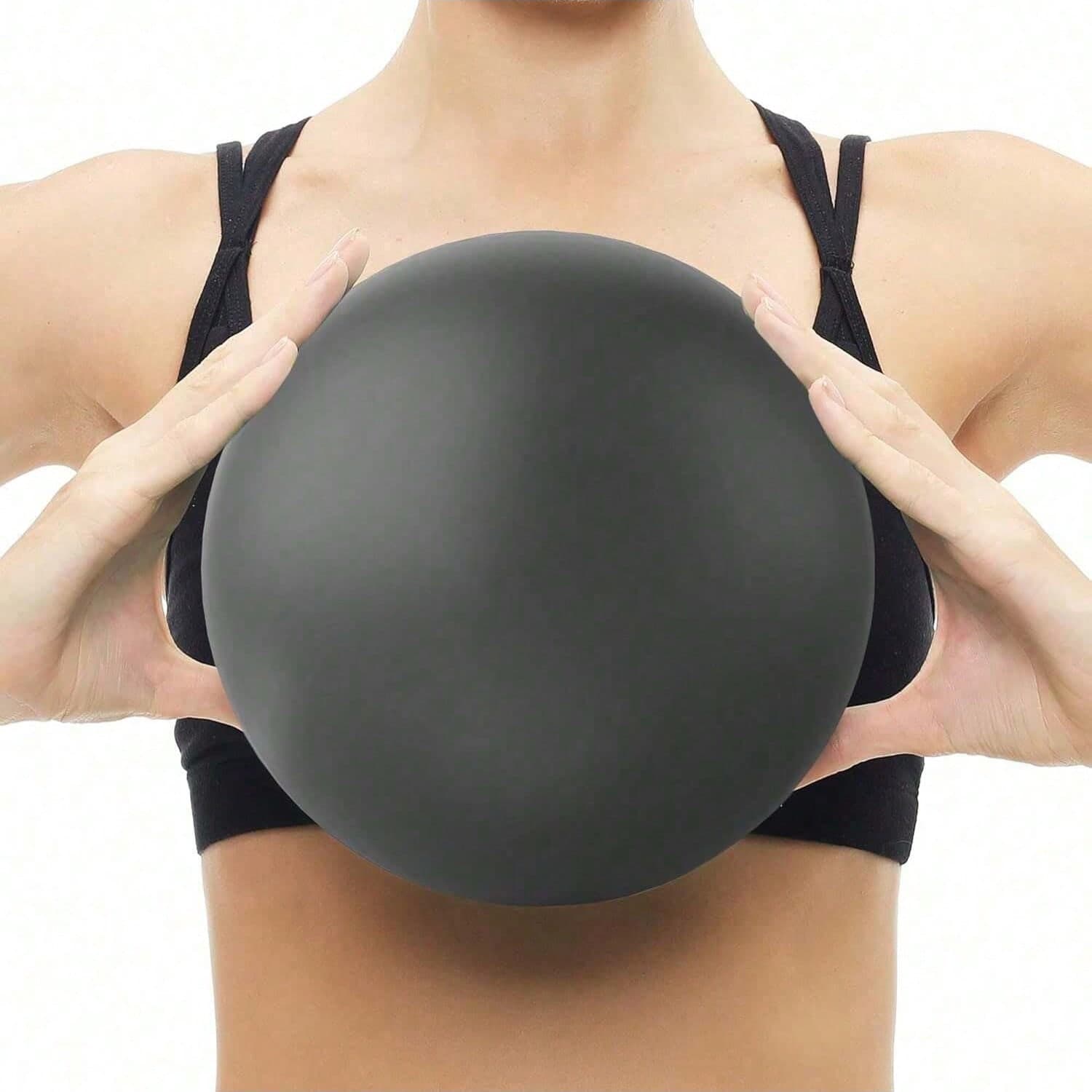 Palla da fitness per yoga e palestra domestica, palla anti-scoppio rinforzata da 25 cm, adatta per pilates, equilibrio e stabilità prenatale