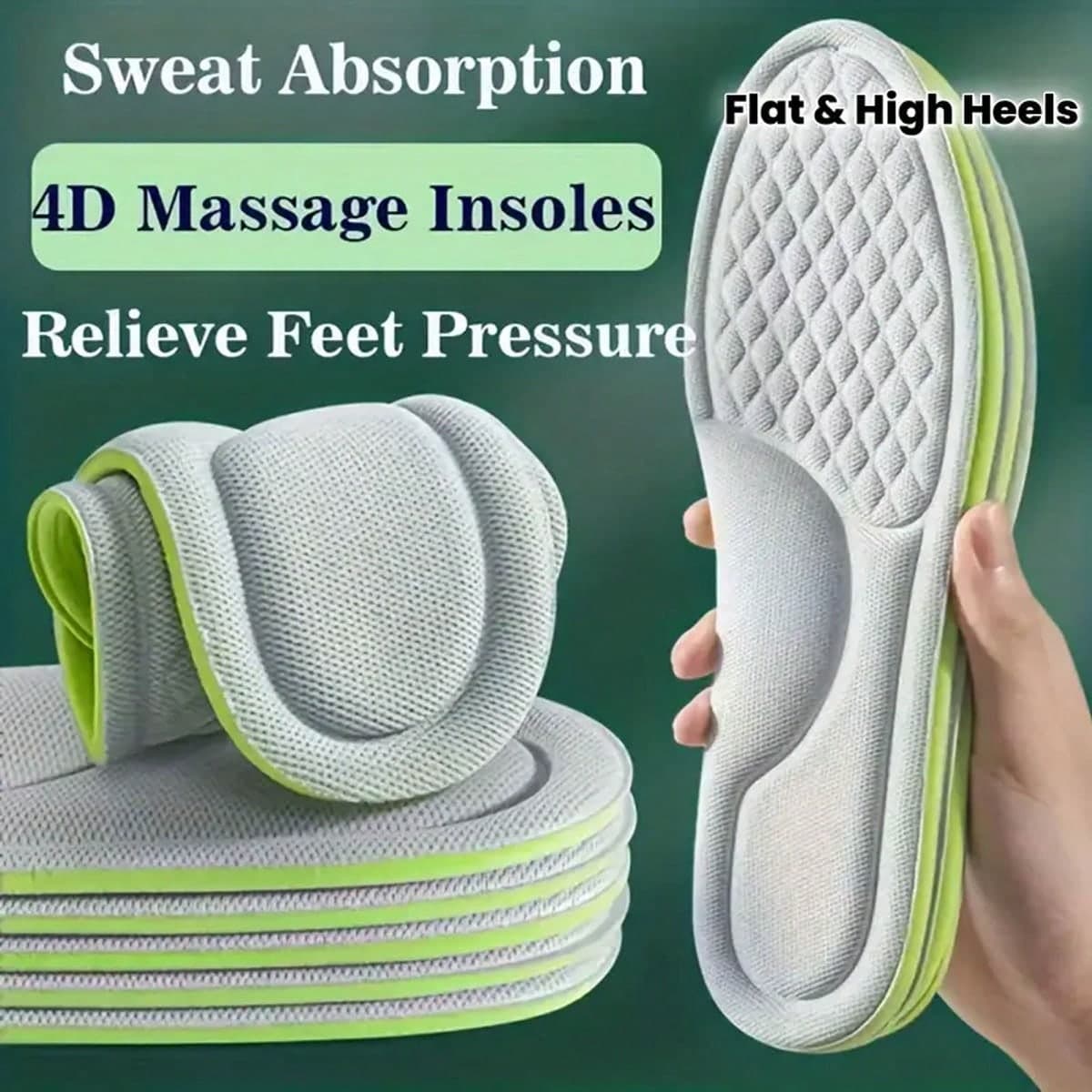 Solette sportive ad alta elasticità e traspiranti, ammortizzanti, adatte per uomo e donna, solette in memory foam ultra confortevoli per uomo e donna