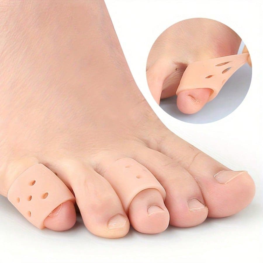 5 pezzi/10 pezzi/15 pezzi Cuscinetti in silicone riutilizzabili per dita, regolabili ed elastici, comodi, adatti per sport, giardinaggio, lavoro |