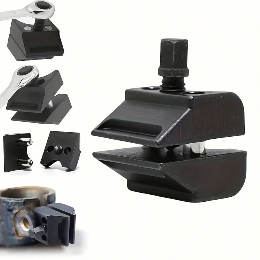 Kit di attrezzi per separatore di ammortizzatori per auto - Set di attrezzi per rimozione di ammortizzatori e giunti a sfera del braccio inferiore,