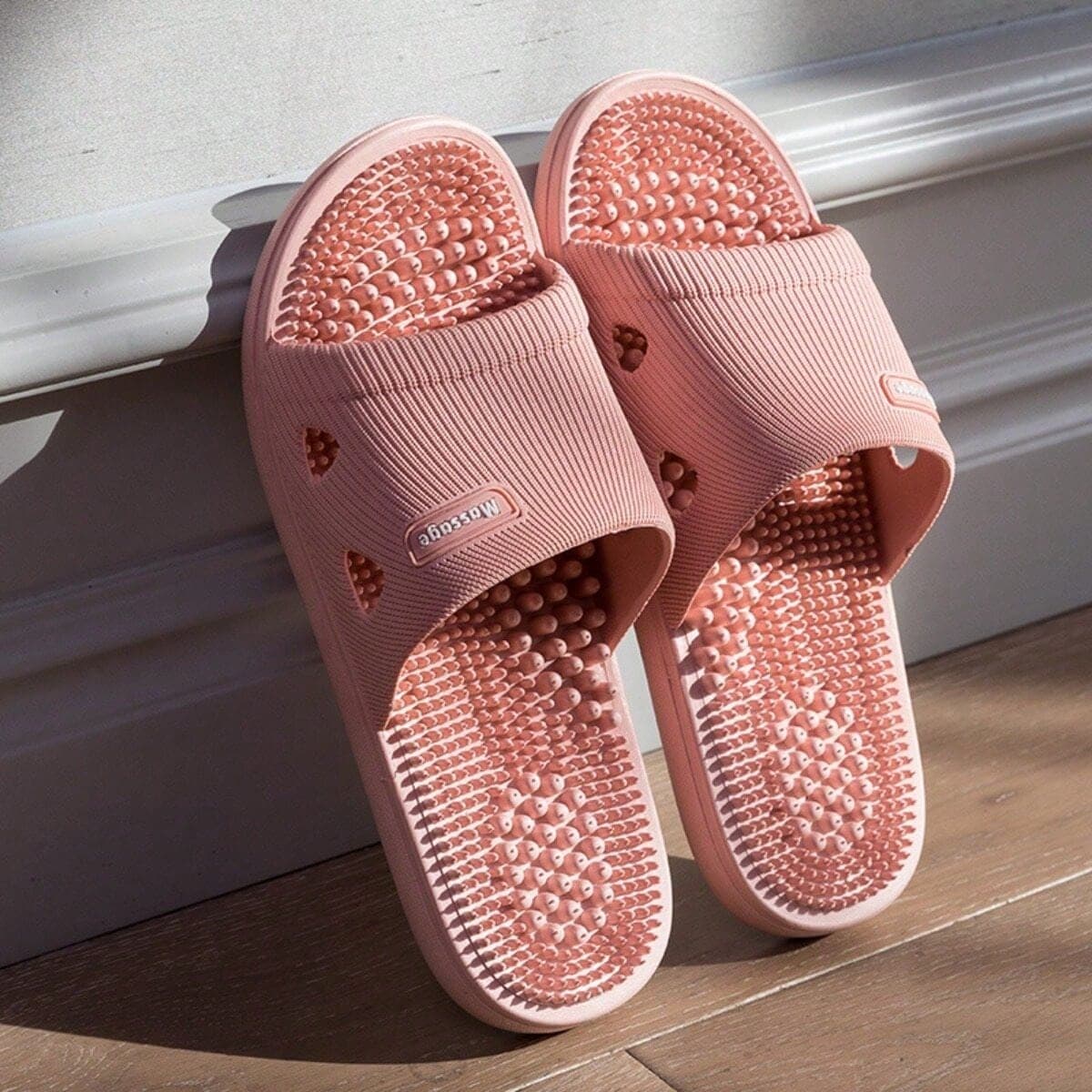 1 Paio - Pantofole da Massaggio Unisex. Pantofole Antiscivolo da Bagno Estive (Altezza dei Protuberanze da Massaggio Varia Casualmente). Pantofole da