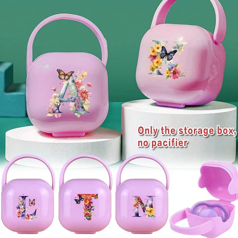Scatola portatile per ciuccio in PP, porta ciuccio sterilizzabile e antipolvere, custodia per succhietto da viaggio, articolo personale organizzato,
