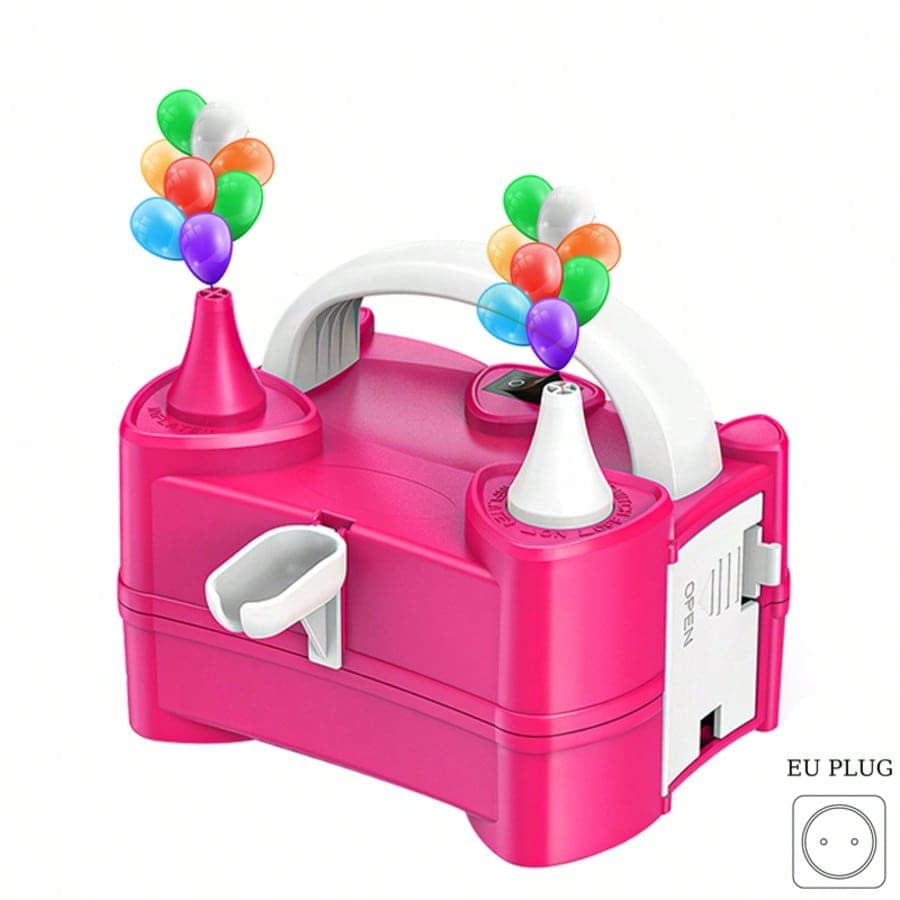 Pompa elettrica per palloncini, gonfiatore elettrico portatile per palloncini, soffiatore d aria per decorazioni di feste e compleanni (220V-240V