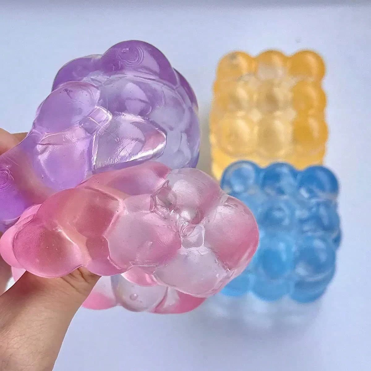 Nuovo Cubo Nido di Malto da Spremere per Alleviare lo Stress, Prodotto Anti-Pressione in Malto Compresso Ultra Sottile, 1 Cubo d'Acqua Morbido a Lenta