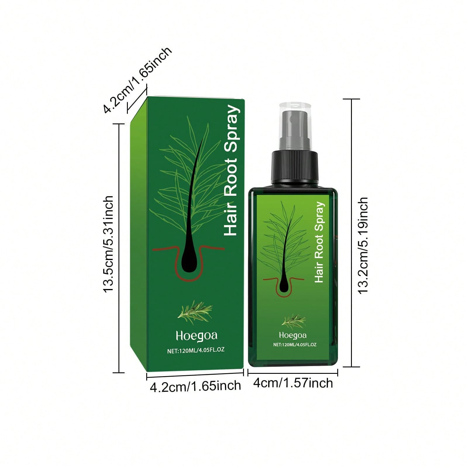 120ml Olio per capelli al rosmarino e biotina, olio essenziale vegetale, lenitivo e confortevole, olio di ricino & olio di rosmarino - rende i capelli
