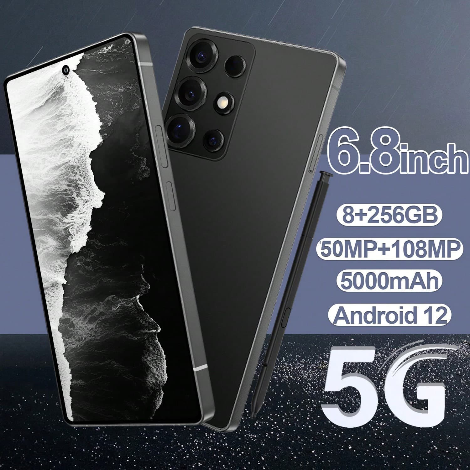 SOYES S25 Pro Mini: il pratico smartphone con schermo LCD da 3,7 pollici, riconoscimento facciale, sistema Android e porta USB Type-C. Include