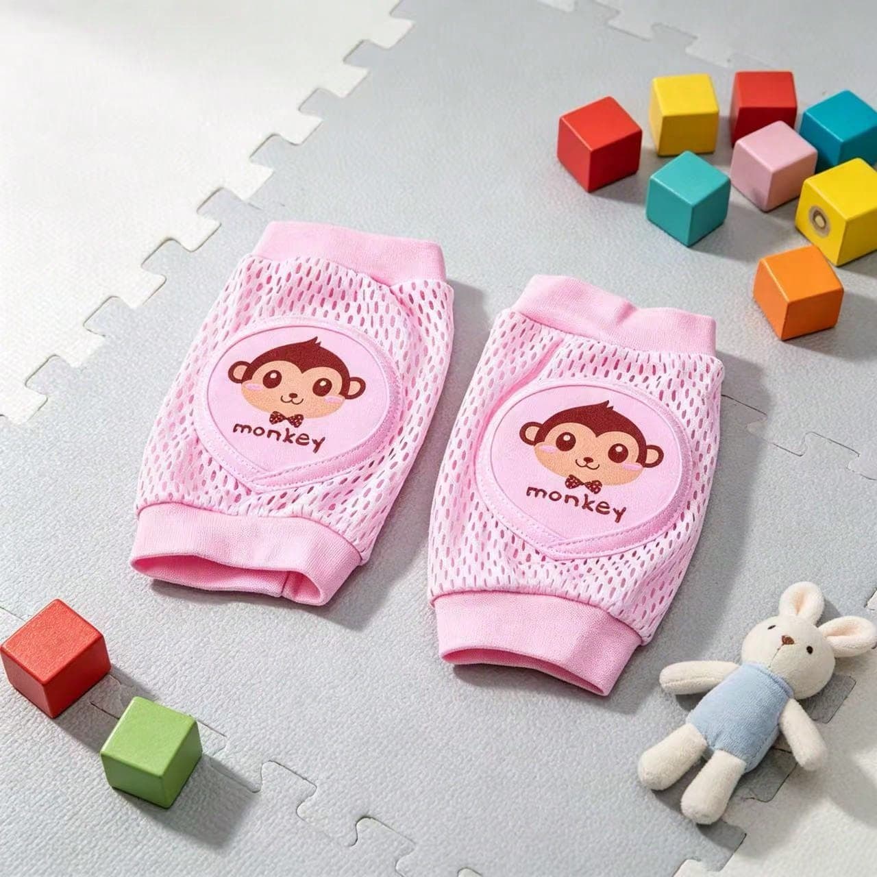 Ginocchiere per il gattonamento dei bambini, adatte per i bambini che imparano a camminare in casa. Protezioni anti-caduta per ginocchia, gomiti e