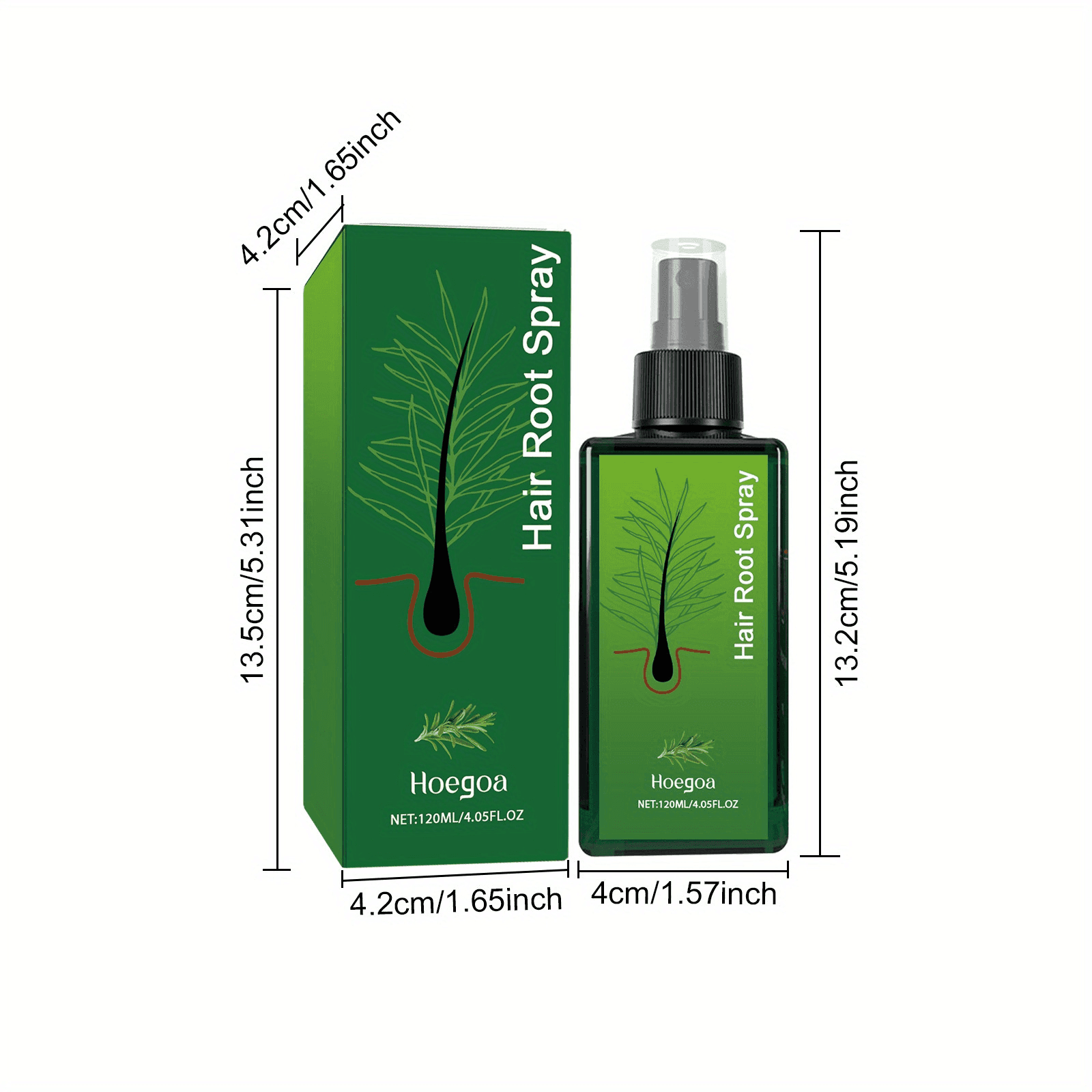 120ml Olio per capelli alla Rosmarino e Biotina, Olio di Essenze Vegetali per Rilassamento e Benessere, Olio di Ricino e Olio di Rosmarino - Capelli
