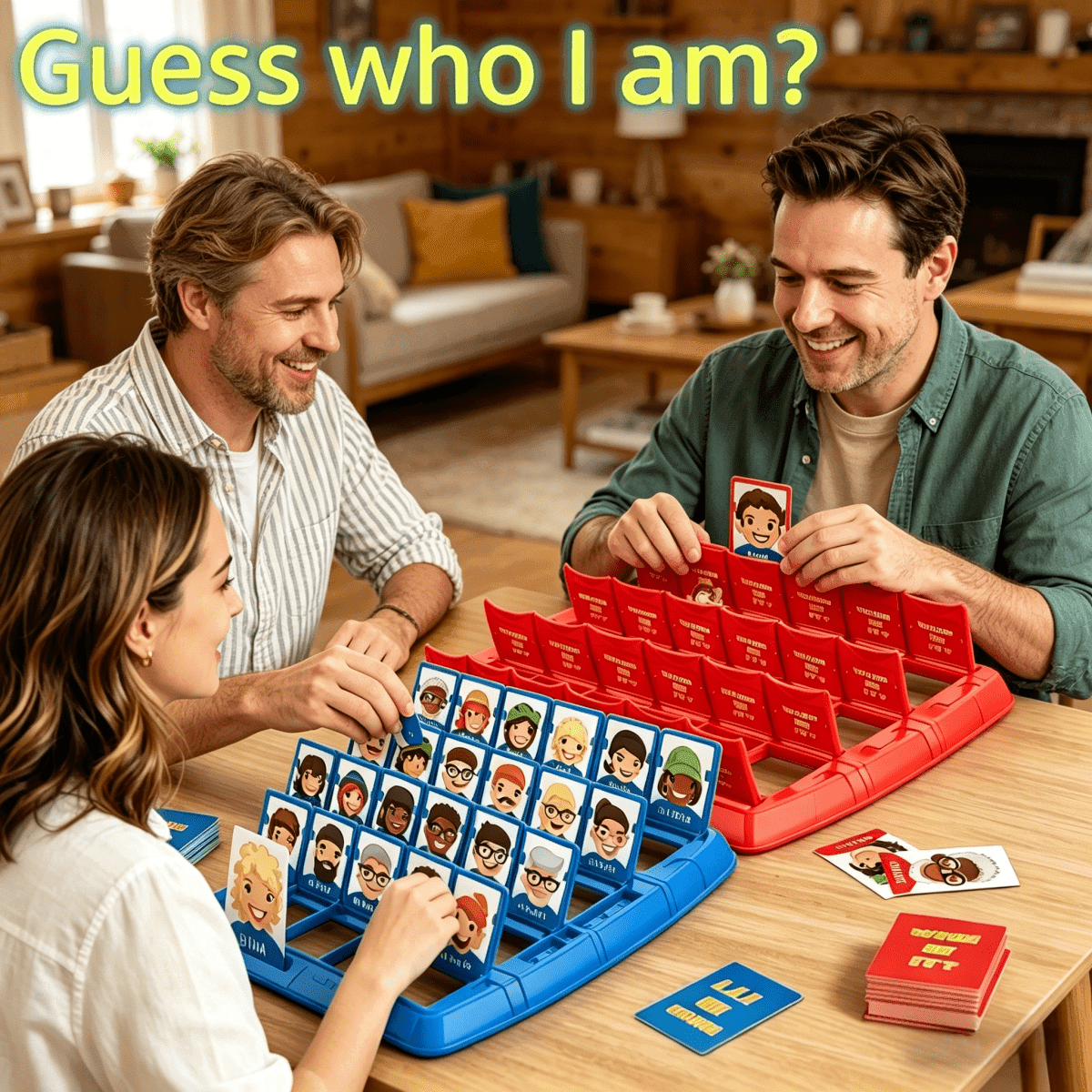 Gioco di logica interattivo "Chi? Battaglia logica" - 96 carte, gioco di festa per adulti e amici, divertimento deduttivo definitivo come regalo per