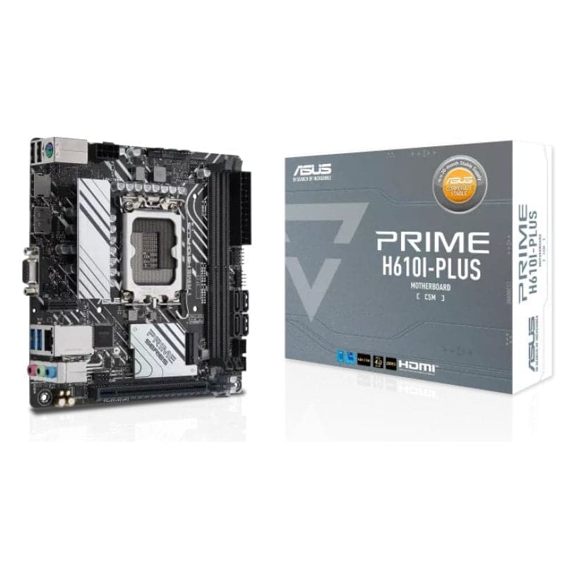 ASUS PRIME H610I-PLUS-CSM Intel H610 LGA 1700 mini ITX