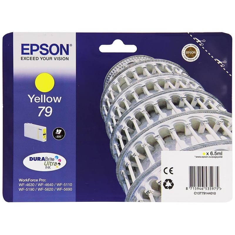 Epson C13T79144010 Tower of Pisa Tanica Giallo