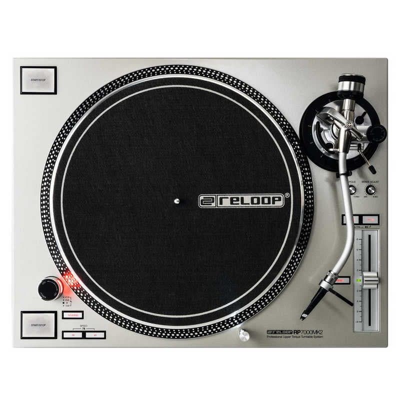 Reloop RP-7000 MK2 Giradischi DJ a trazione diretta Argento