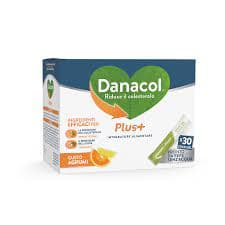 Danacol Plus + 30 Stick gel (SCADENZA 07/2027) Integratore per Colesterolo e Trigliceridi