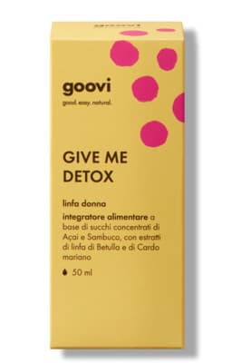 Goovi Give Me Detox Linfa Donna 50 ML (Scad.05/2027)