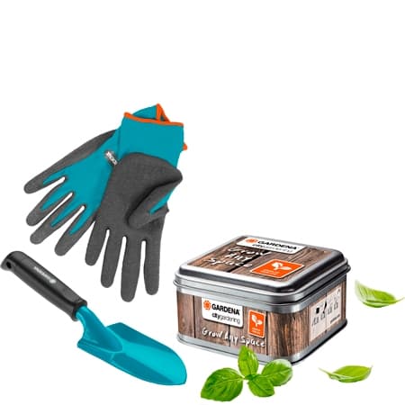 Kit iniziale per basilico Gardena