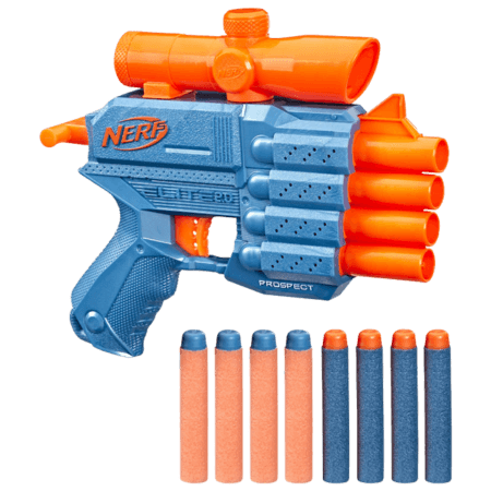 Lanciatore di dardi Hasbro Nerf Elite 2.0 Prospect QS-4