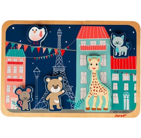 Puzzle Sophie La Girafe di Janod