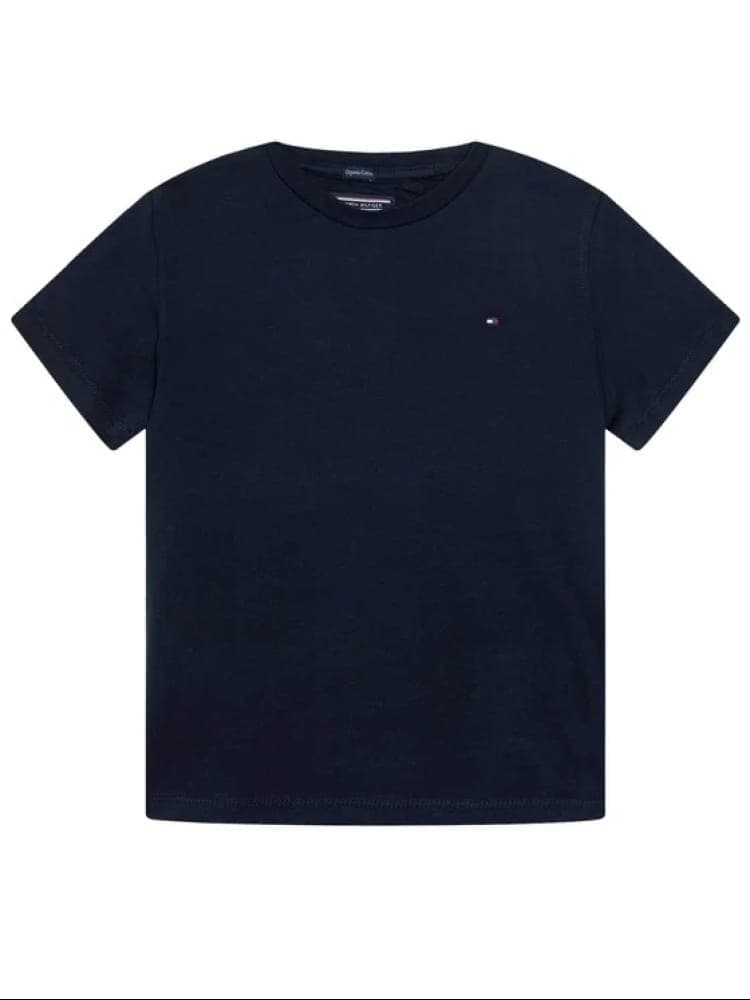 Tommy Hilfiger tshirt blu navy bambino mini logo