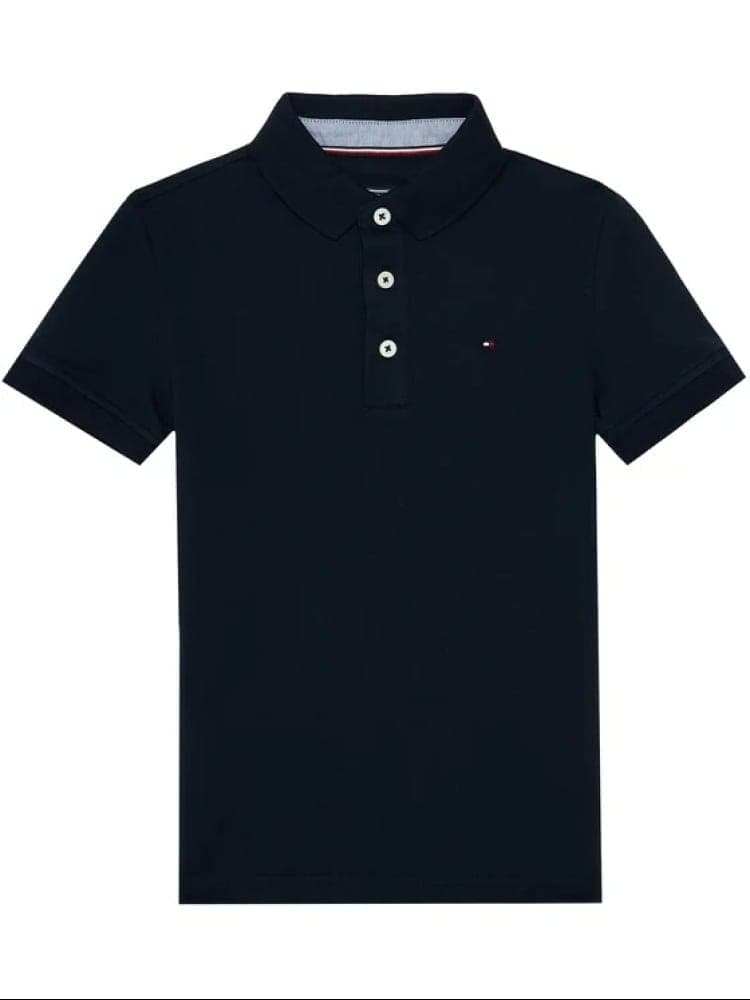 Tommy Hilfiger polo blu navy bambino mini logo