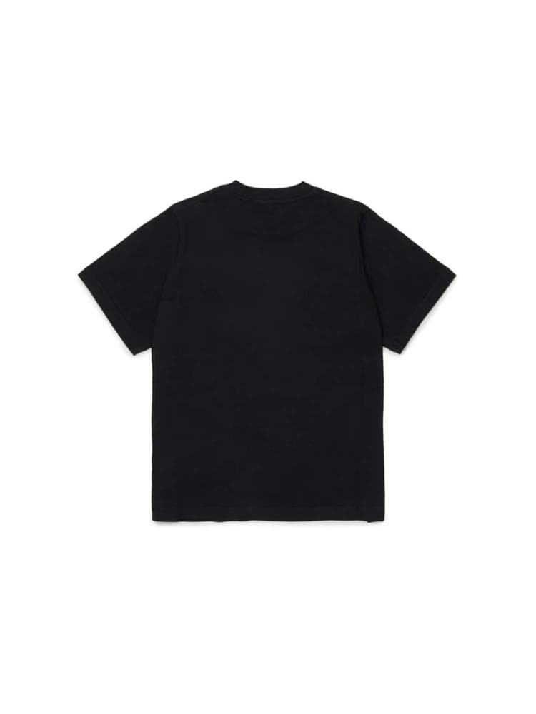Dsquared2 tshirt nera bambino maxi logo view 2