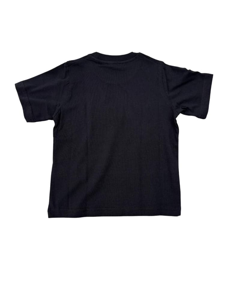 Dsquared2 tshirt nera bambino maxi logo view 2