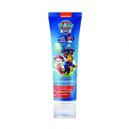 Gel colorante per il bagno Paw Patrol, 150 ml, Edg
