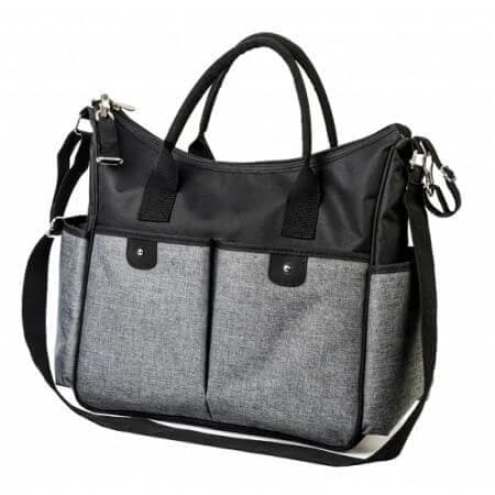 Borsa So City per mamme, Nero, Babyono