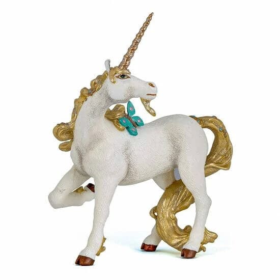 Figurina di unicorno d'oro, +3 anni, Papo
