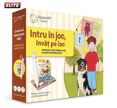 Pacchetto matita e libro interattivo, sto imparando sul posto, Raspundel Istetel